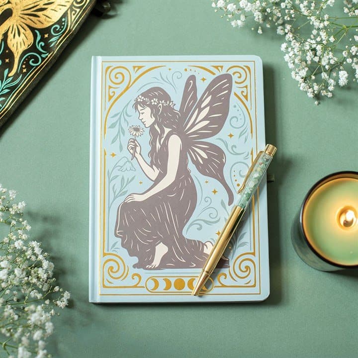 Fairy Tales notebook with a crystal pen