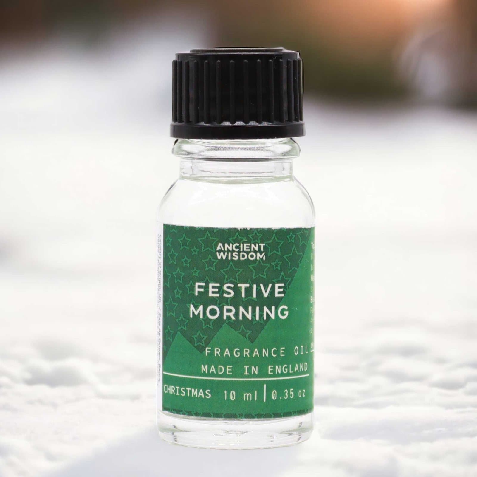 Festive Morning Fragrance Oil, pack of two 10 ml oils