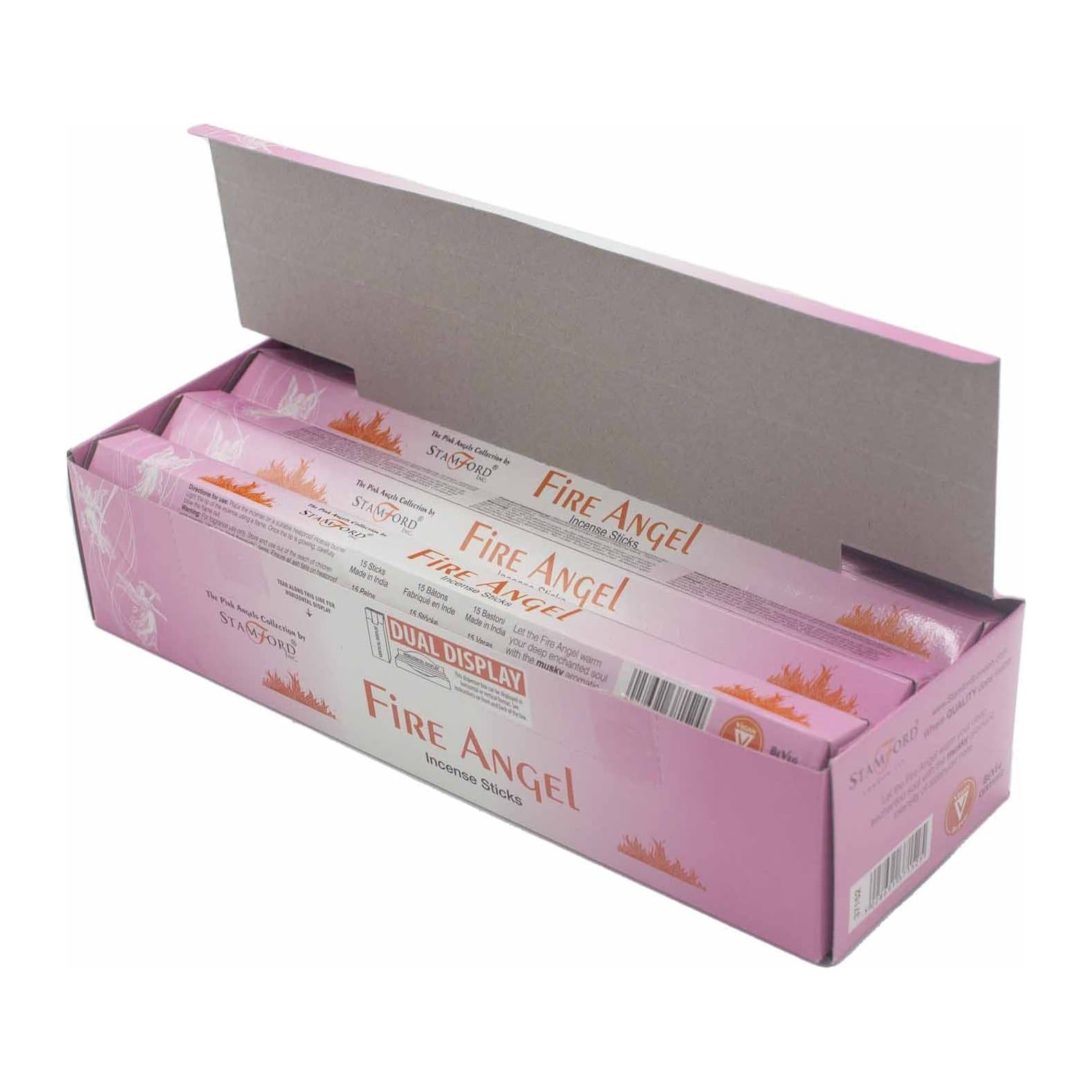 Fire incense sticks, pack of 2, Stamford Angel range