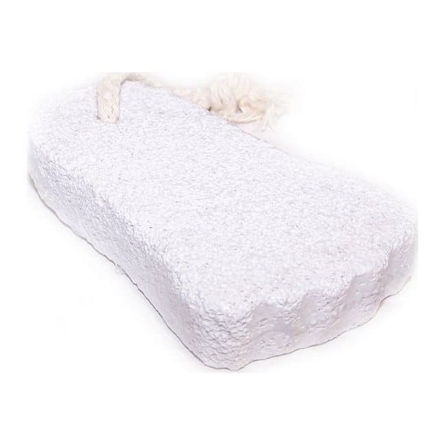 Three foot shaped pumice scrub stones