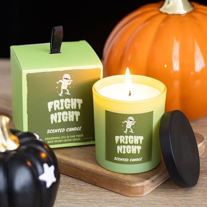 Fright Night lime and ginger candle