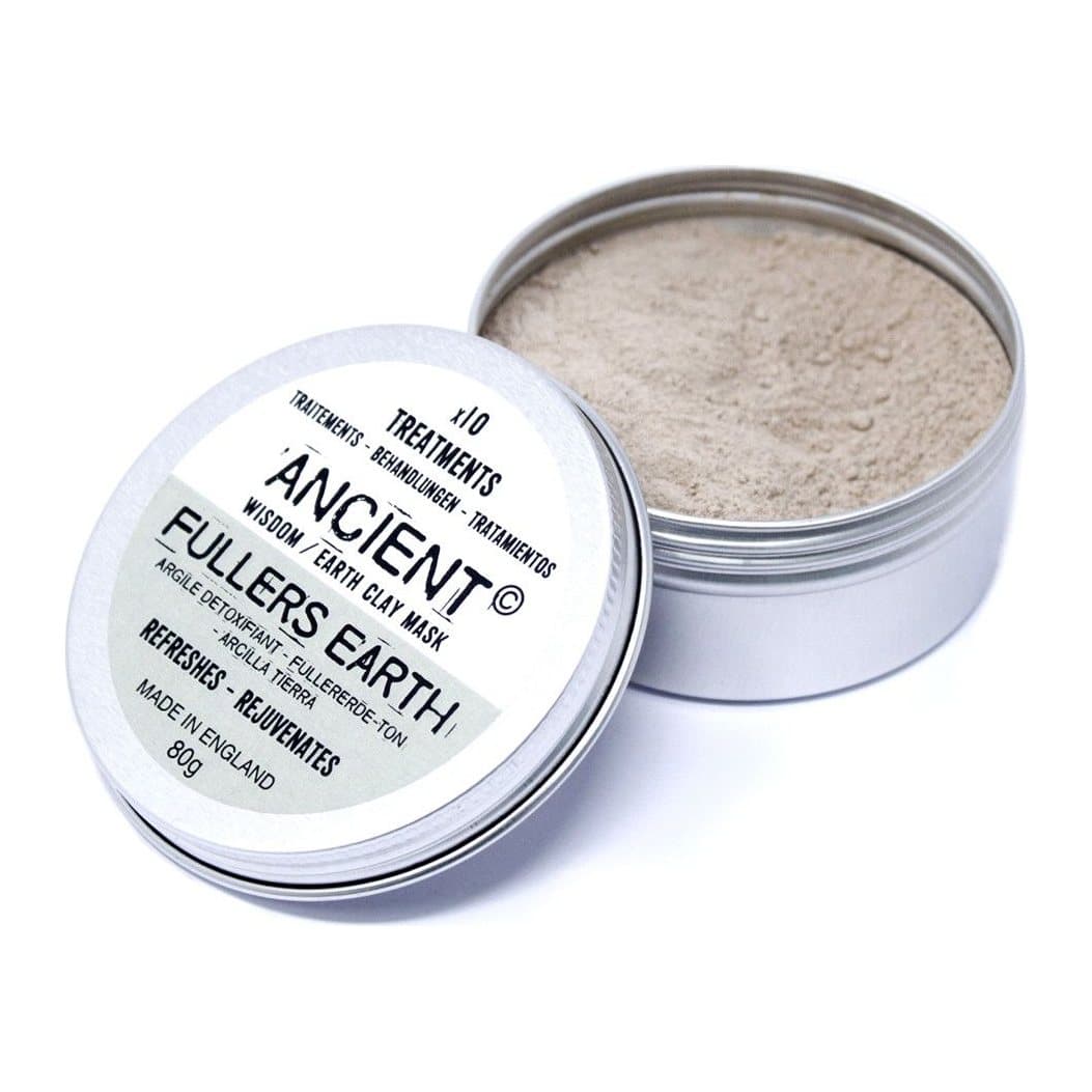 Pack of 2 Fuller Earth clay face masks