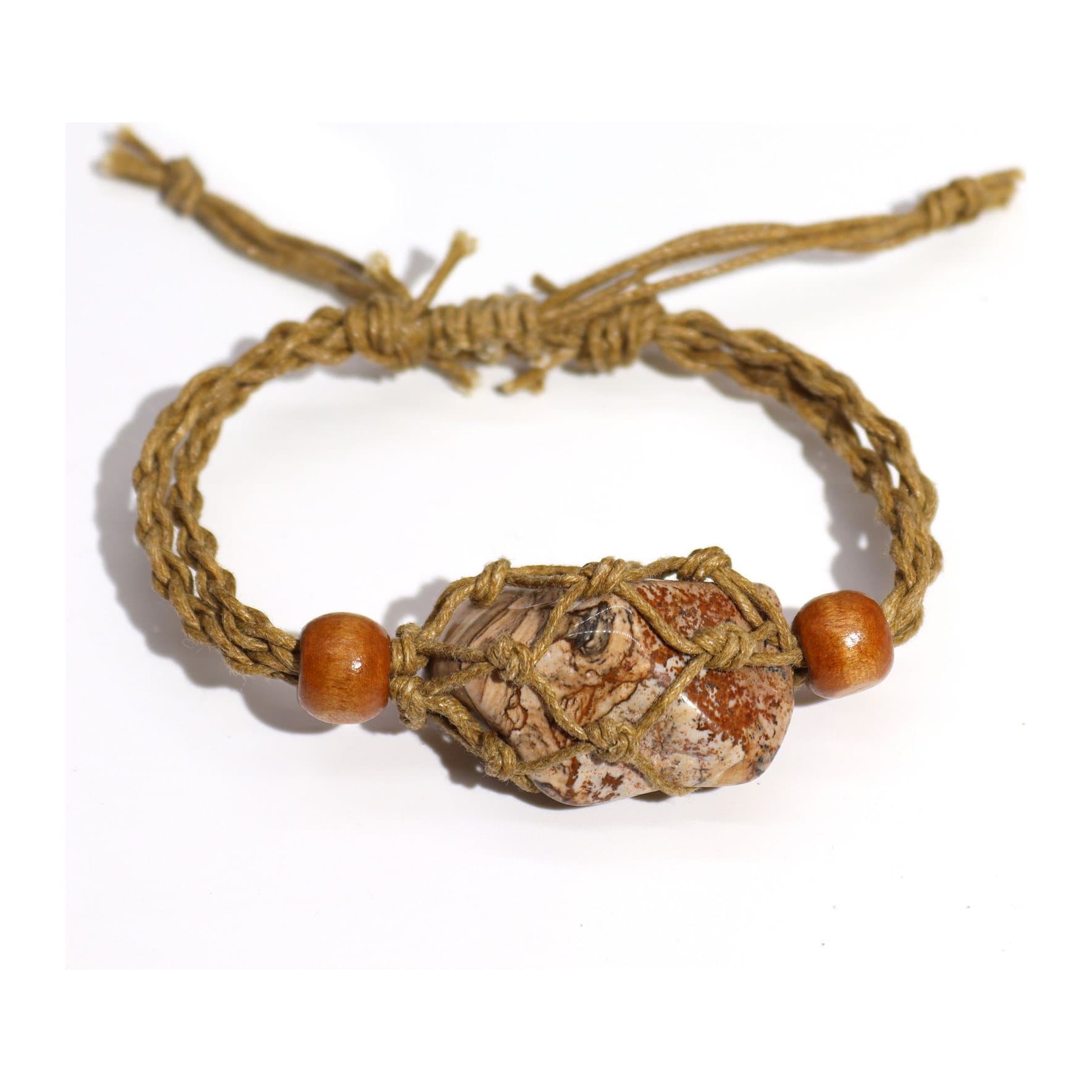 Sand bracelet cords for gemstone bracelets, pack of five