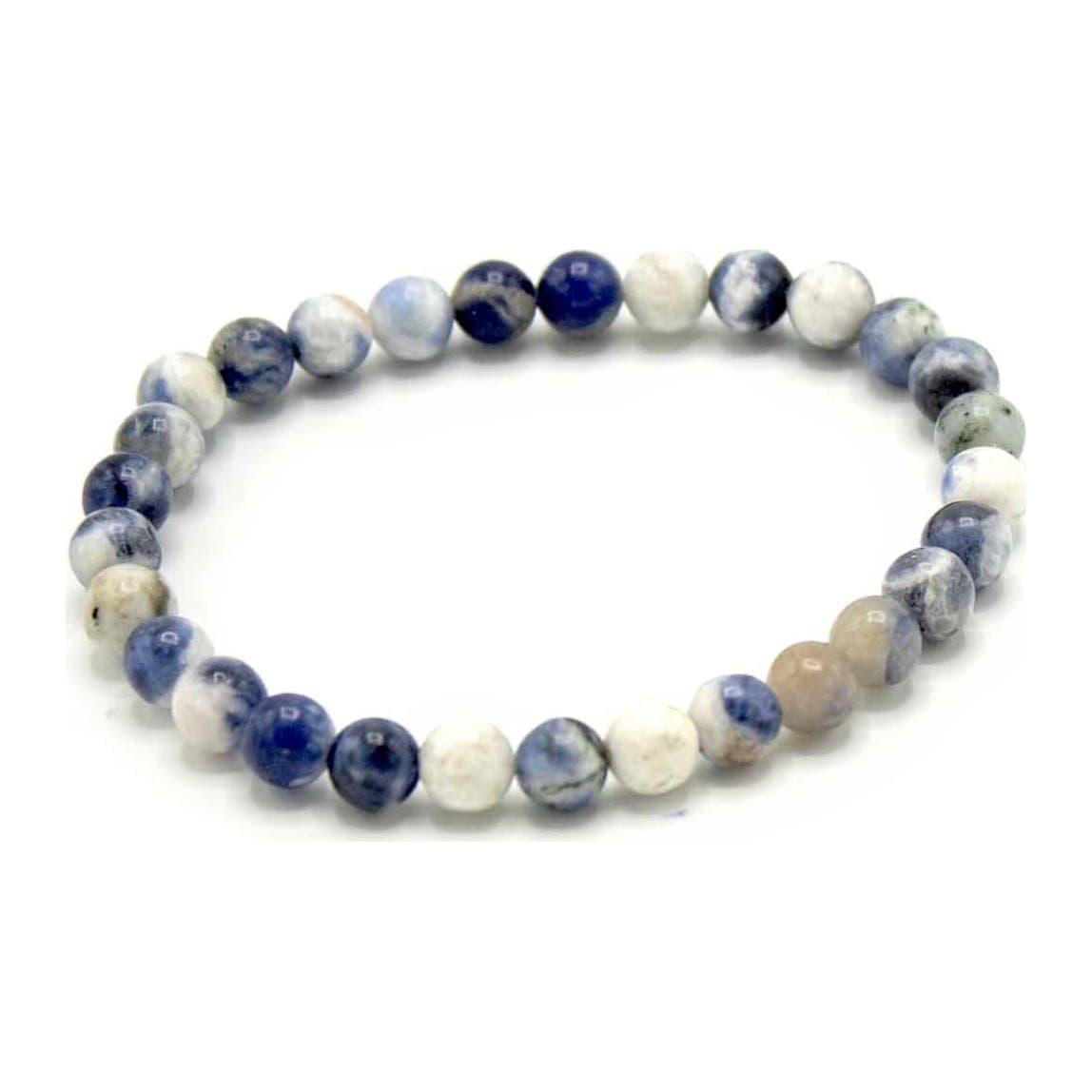 Sodalite gemstone manifestation bracelet