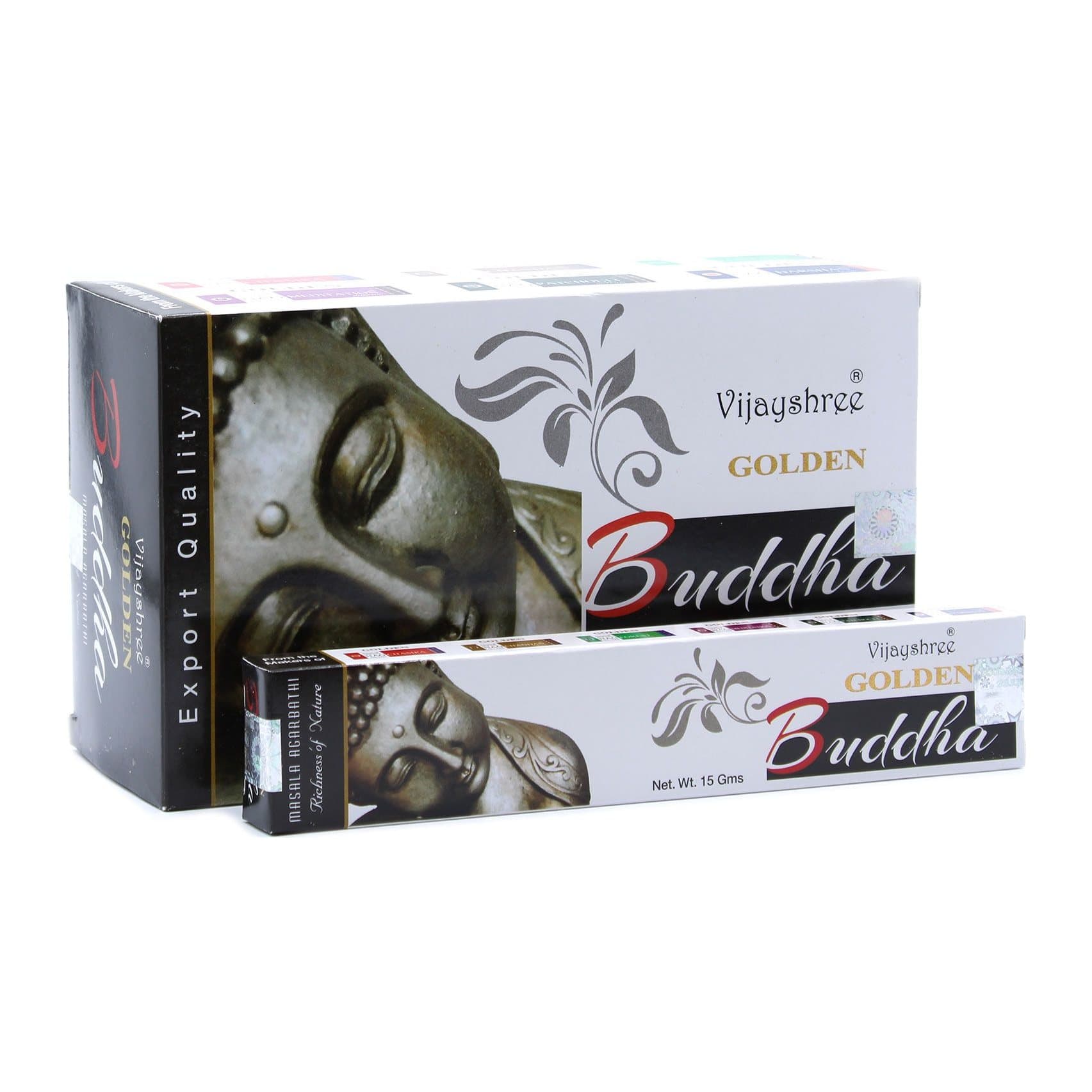 Golden Buddha incense pack of 2, Golden Nagchampa range