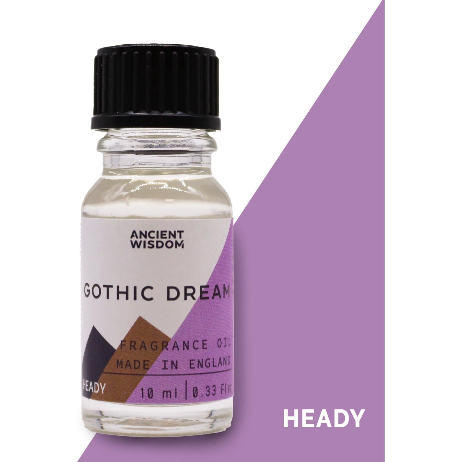 Gothic Dream fragrance oil, 10 ml, pack of two