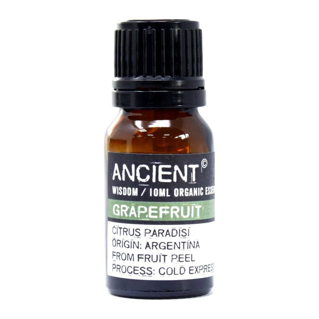 Grapefruit organic essential oil in 10 ml and 50 ml sizes
