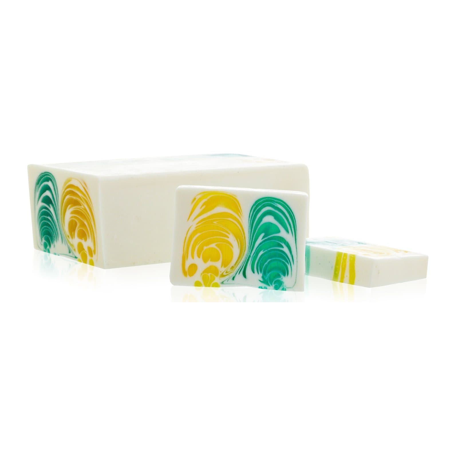 Pack of 2 citrus handcrafted soap slices