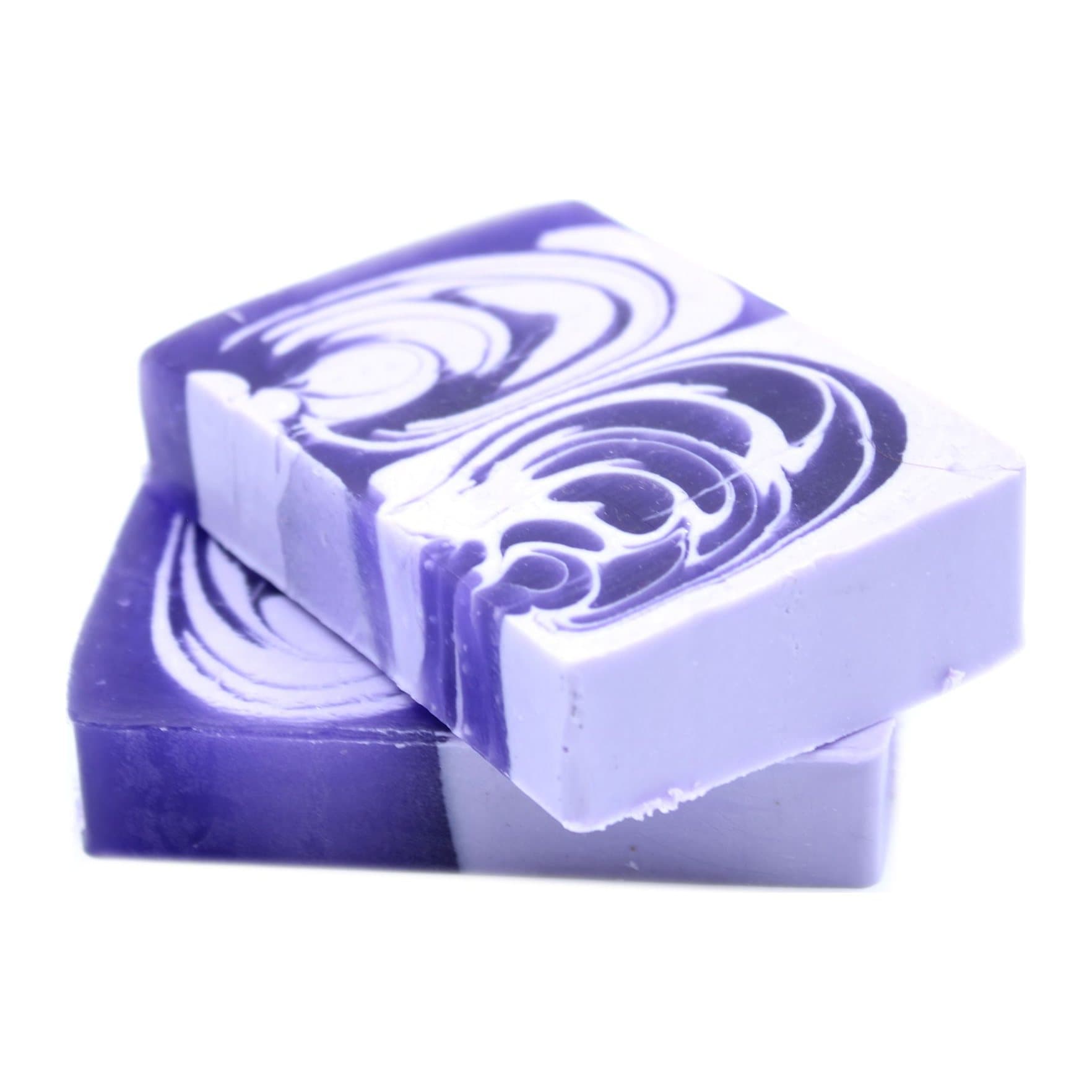 Lilac handcrafted soap slice, pack of 2