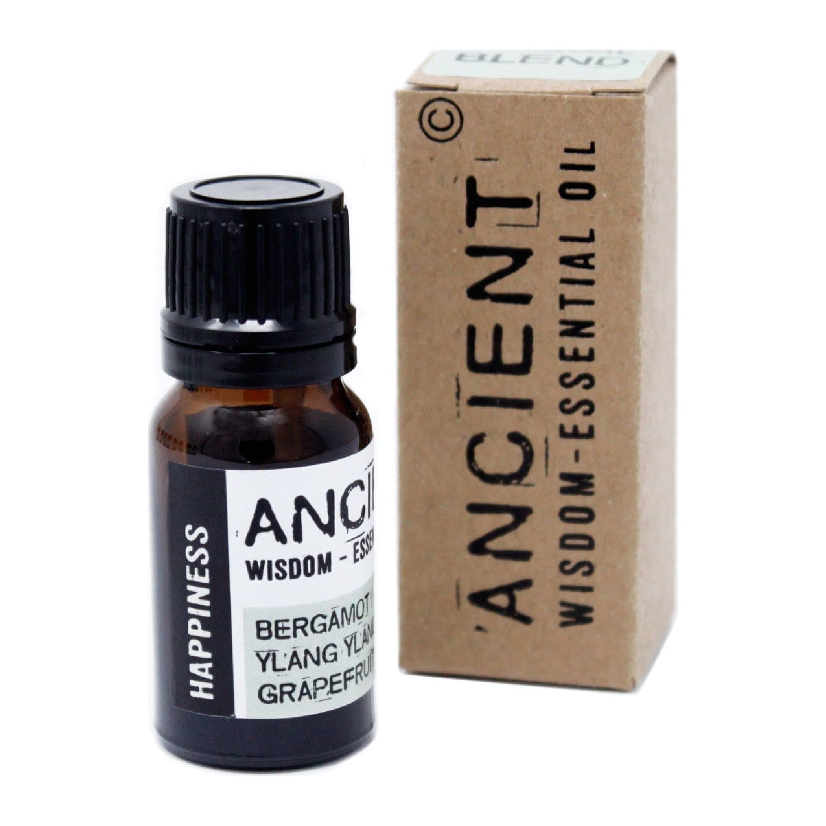 Happiness Essential Oil Blend, pack of 2 boxed 10 ml blends