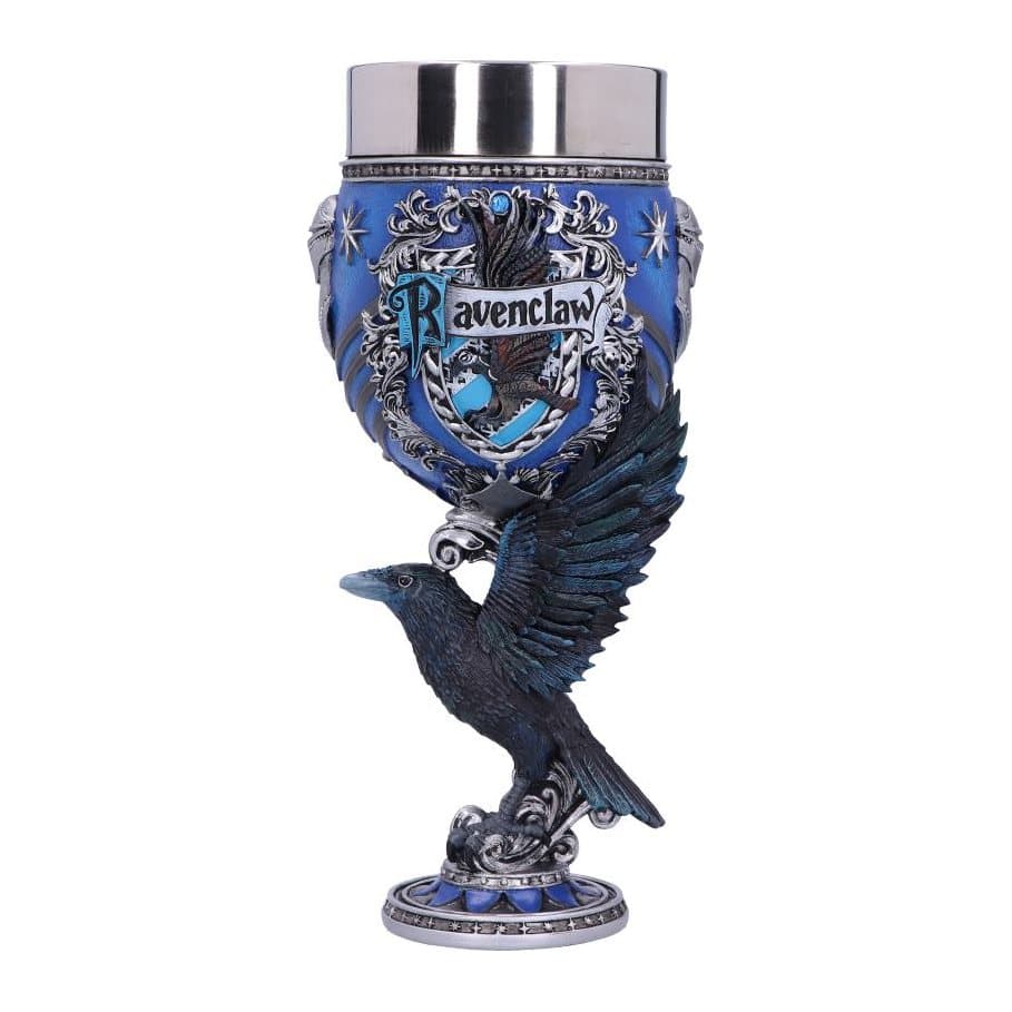 Harry Potter Ravenclaw Hogwarts house collectible goblet with the eagle in its crest