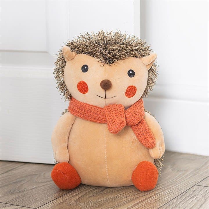 Hazel Hedgehog, a cute polyester hedgehog doorstop