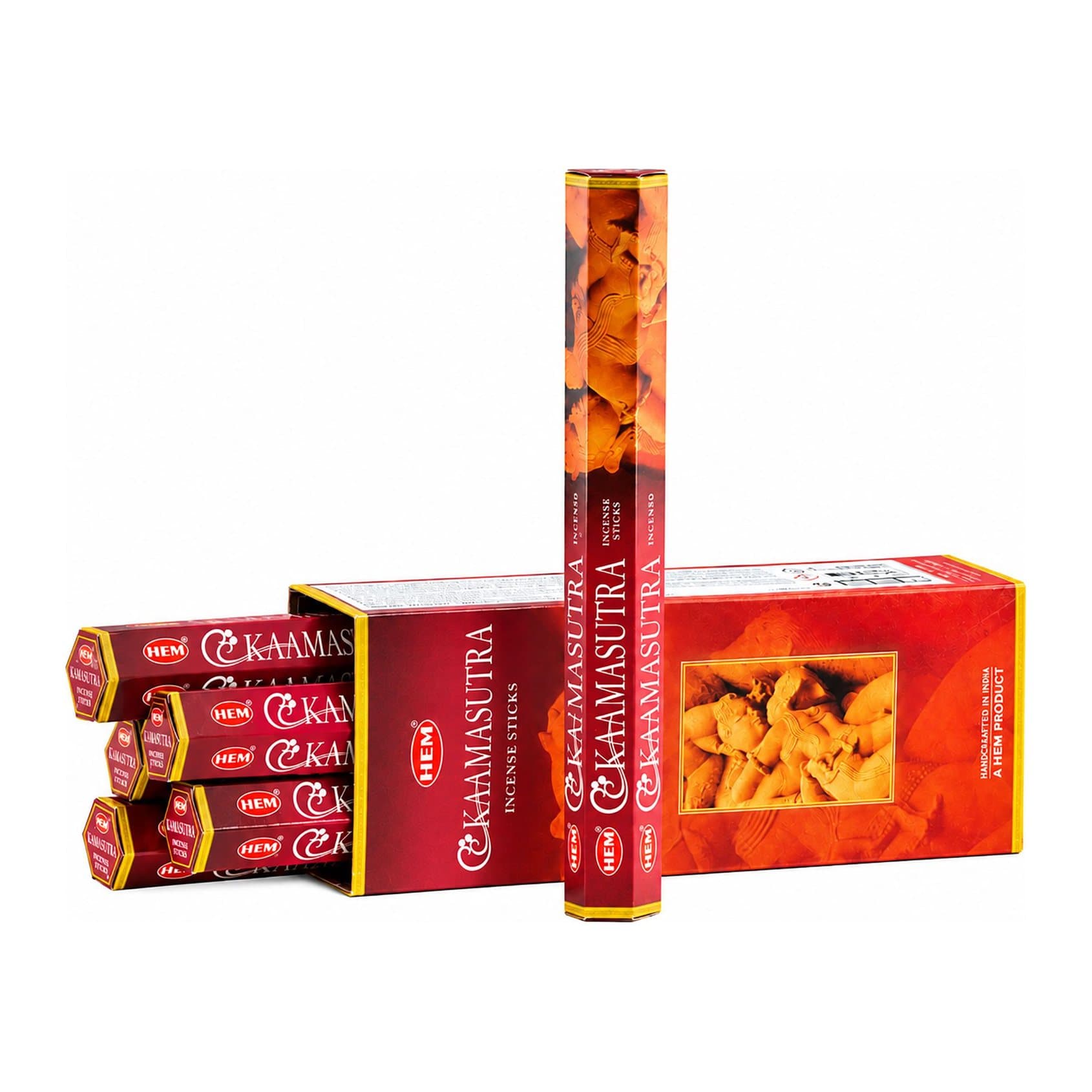 HEM Kamasutra hexagonal incense, pack of 5