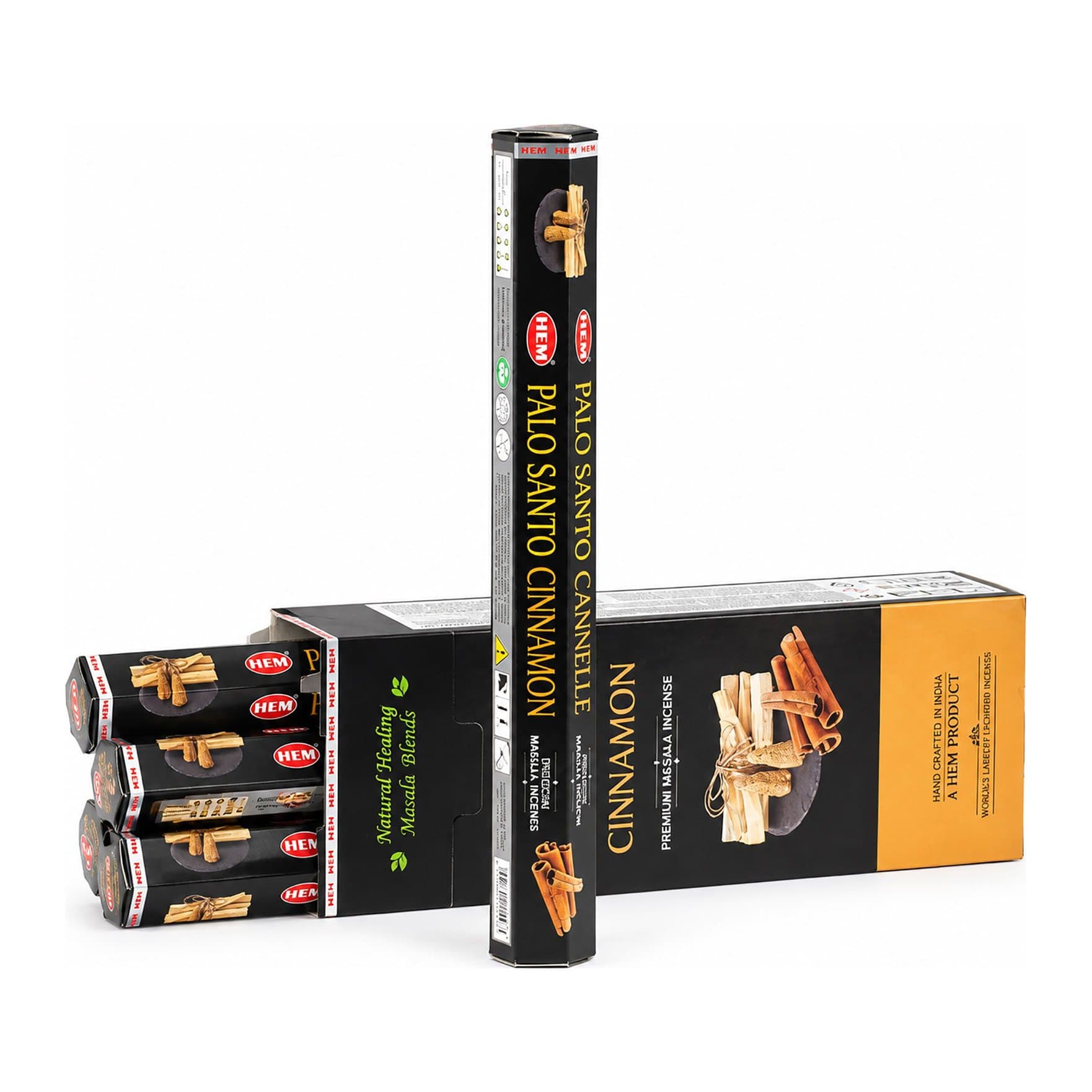 Palo Santo Masala Cinnamon hexagonal incense sticks