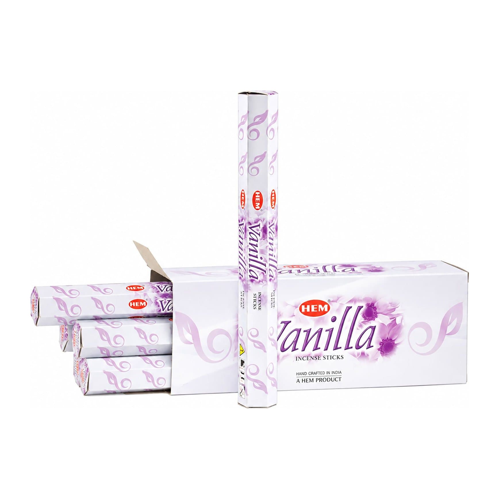 HEM hexagonal vanilla incense, pack of 5