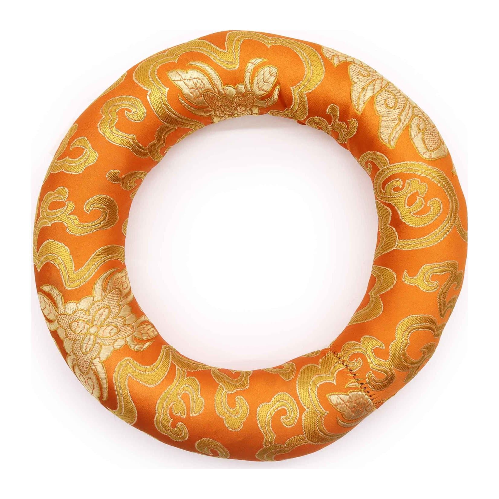 Hoop cushion for a singing bowl, 18 cm, in assorted colours