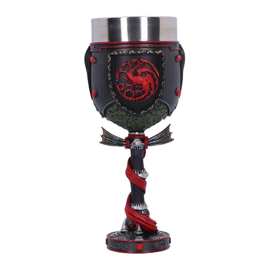 Daemon Targaryen goblet with the House of the Dragon sigil