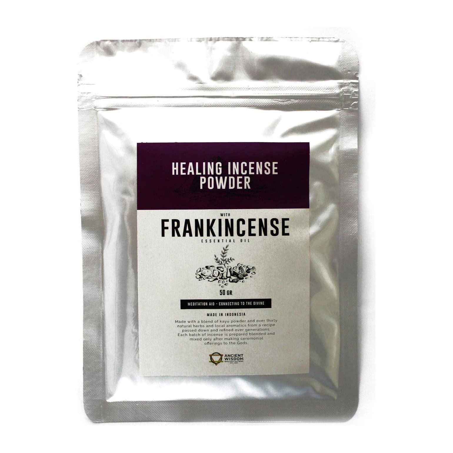 Frankincense incense powder, pack of 2