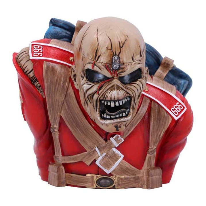 Iron Maiden The Trooper small bust box featuring Eddie