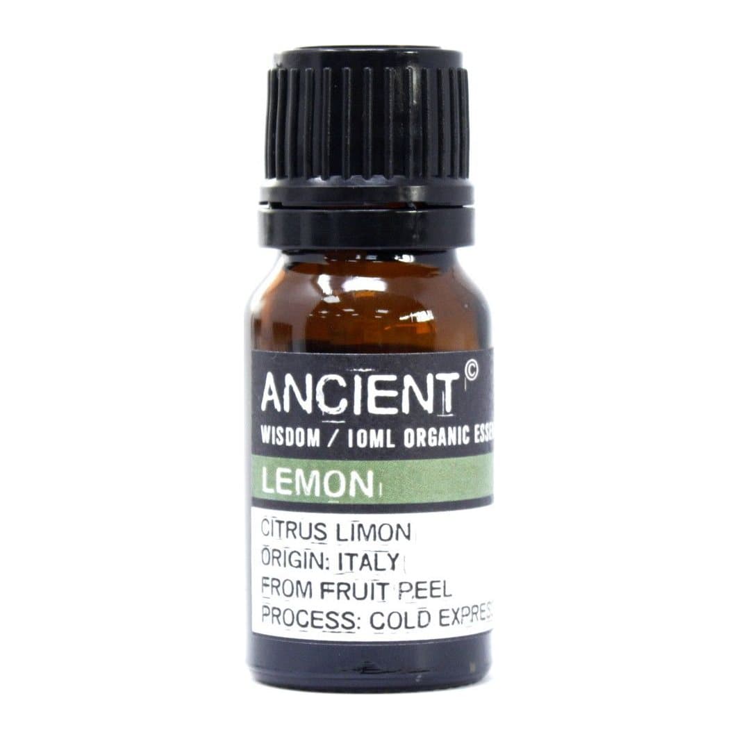 Lemon Organic Essential Oil 10ml, pack of two