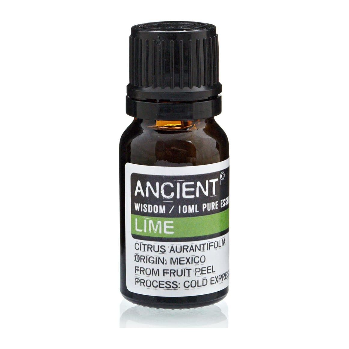 Pack of two 10 ml bottles of lime essential oil