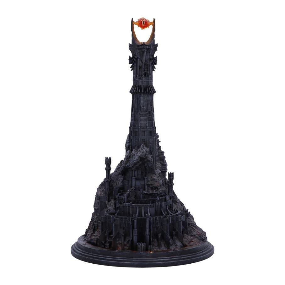 Lord of the Rings Barad-dur backflow incense burner, hand-painted resin