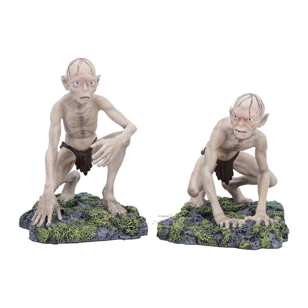 Gollum and Smeagol Lord of the Rings figurine set of two