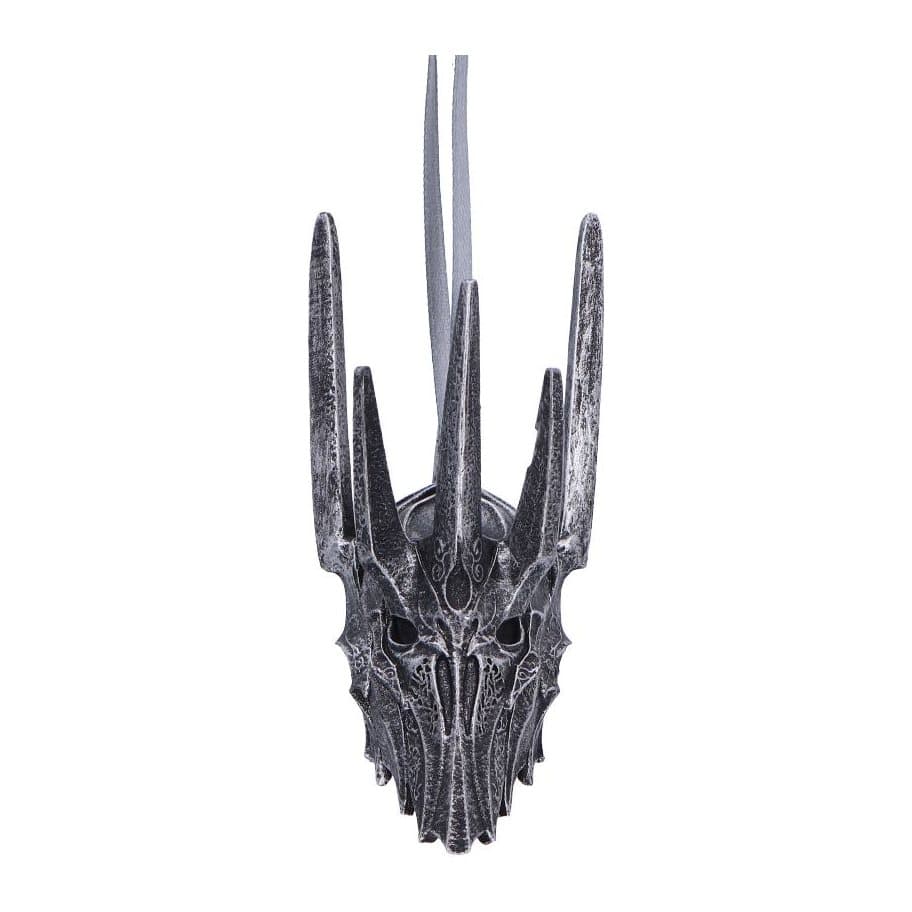 Lord of the Rings Sauron head hanging ornament, hand-painted resin