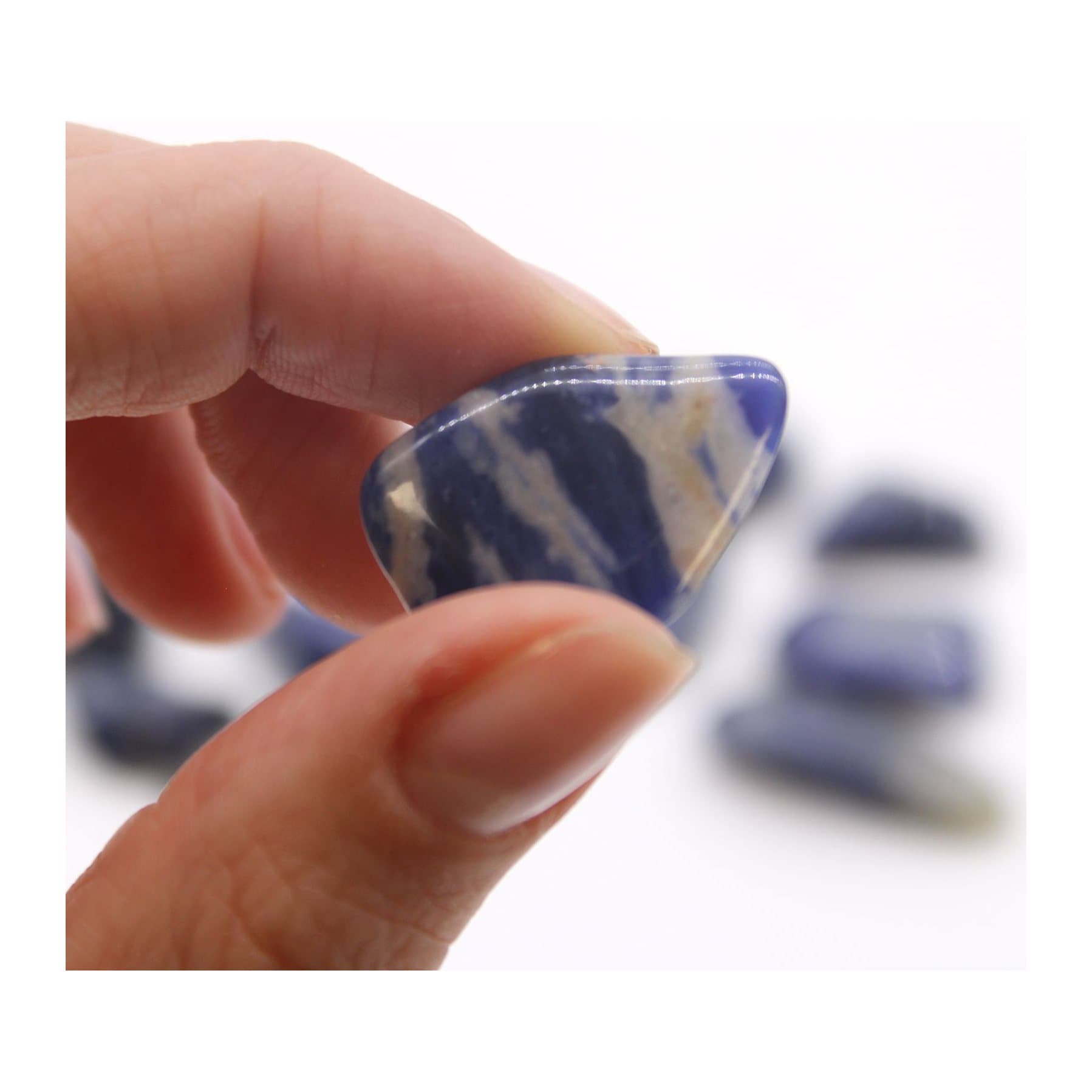 Medium sodalite tumble stone gemstone gift