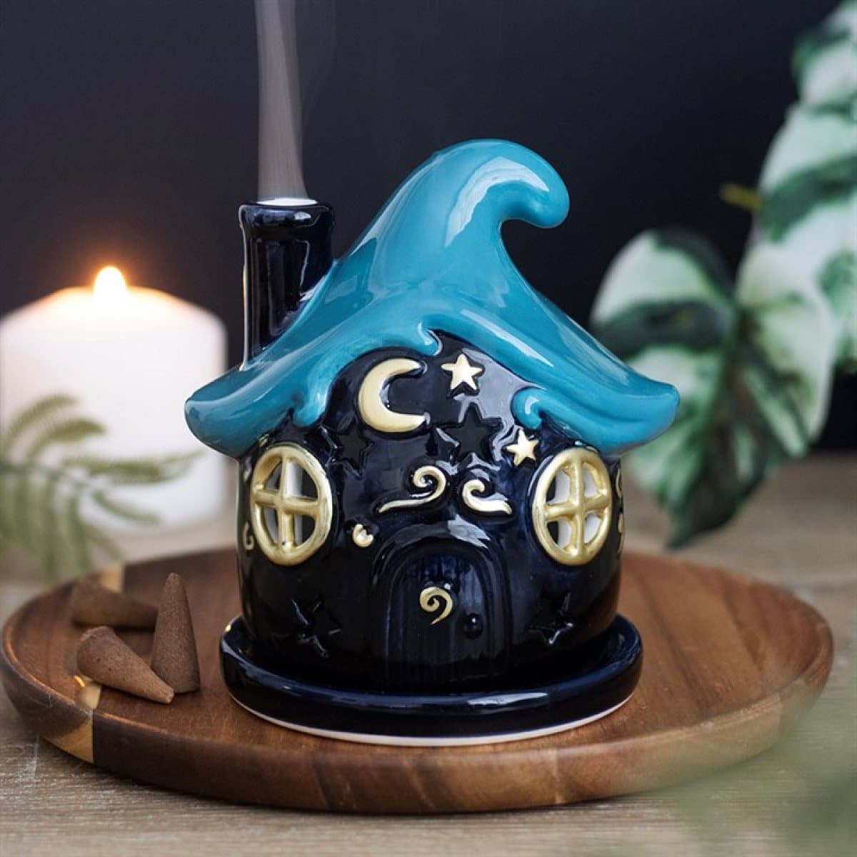 Moonwave Cottage incense cone holder
