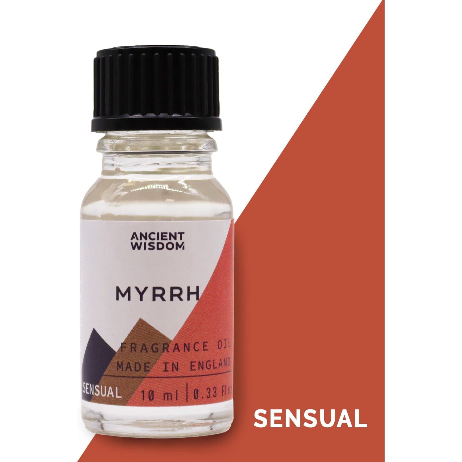 Pack of 2 myrrh fragrance oils, 10 ml each