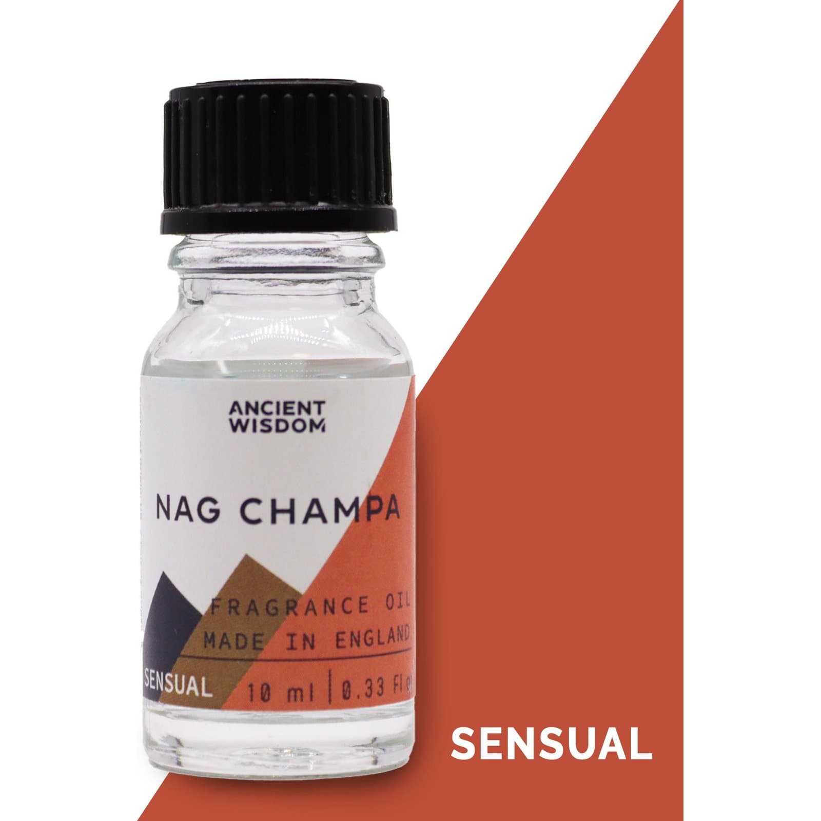Two 10 ml Nag Champa fragrance oils, pack of 2