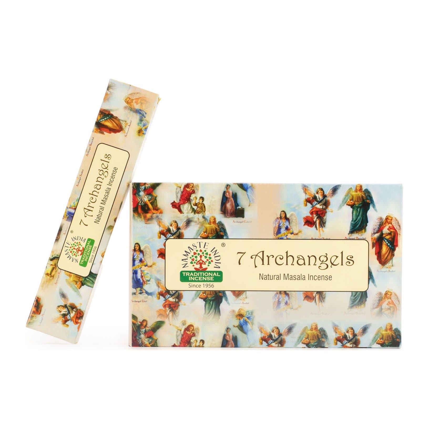 Namaste 7 Archangels masala incense sticks, pack of 2