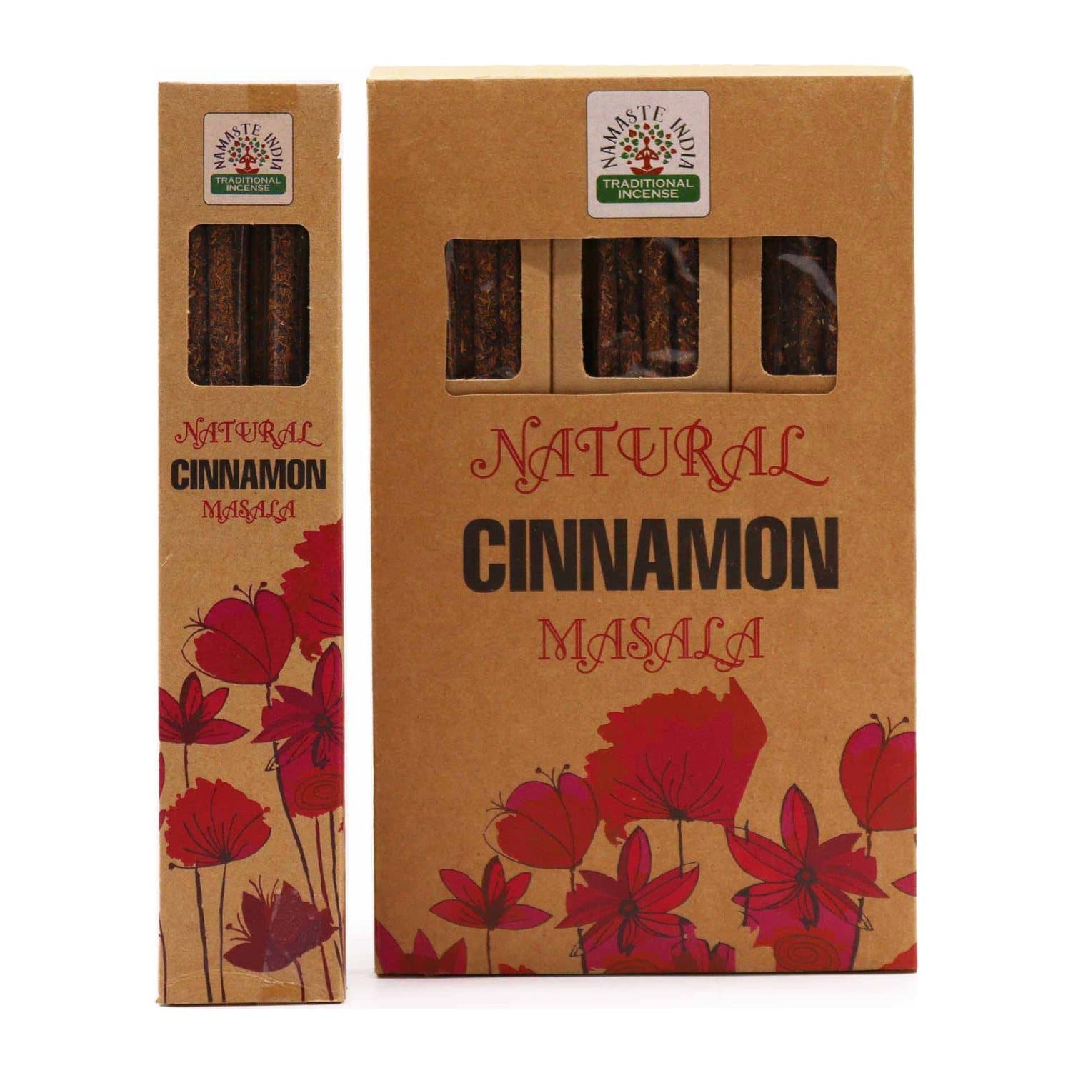 Cinnamon masala incense sticks, pack of 2
