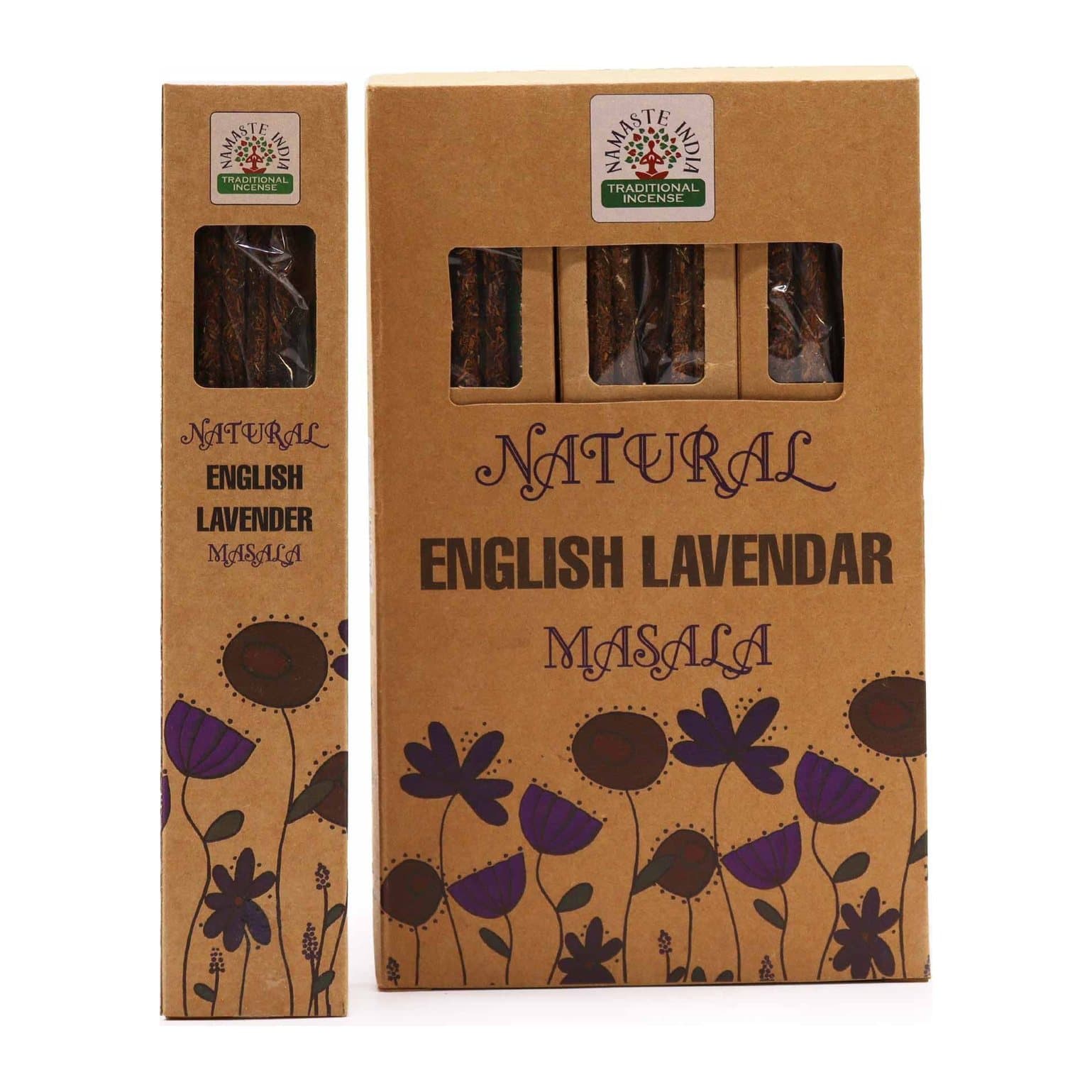 English Lavender masala incense sticks, pack of 2