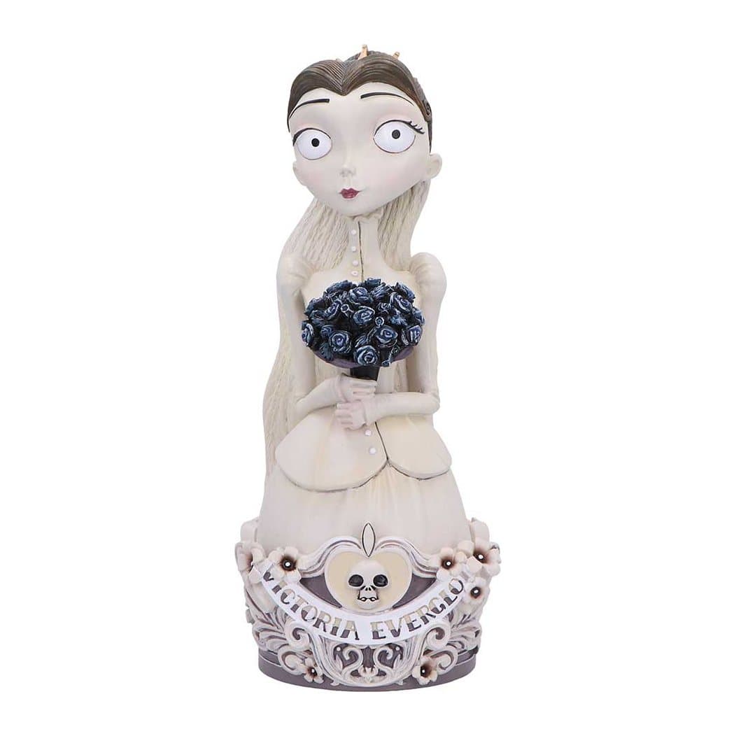 Corpse Bride Victoria Bust in her wedding dress, 27.9 cm collectible