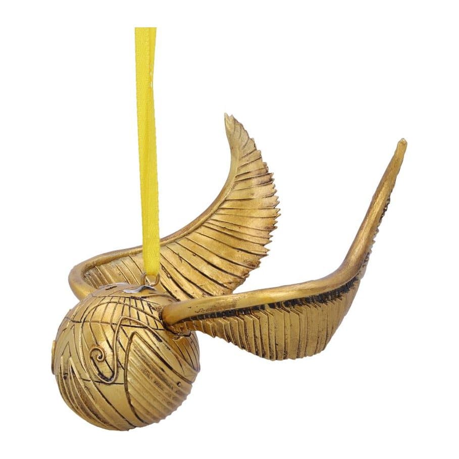 Golden Snitch Harry Potter hanging ornament in resin