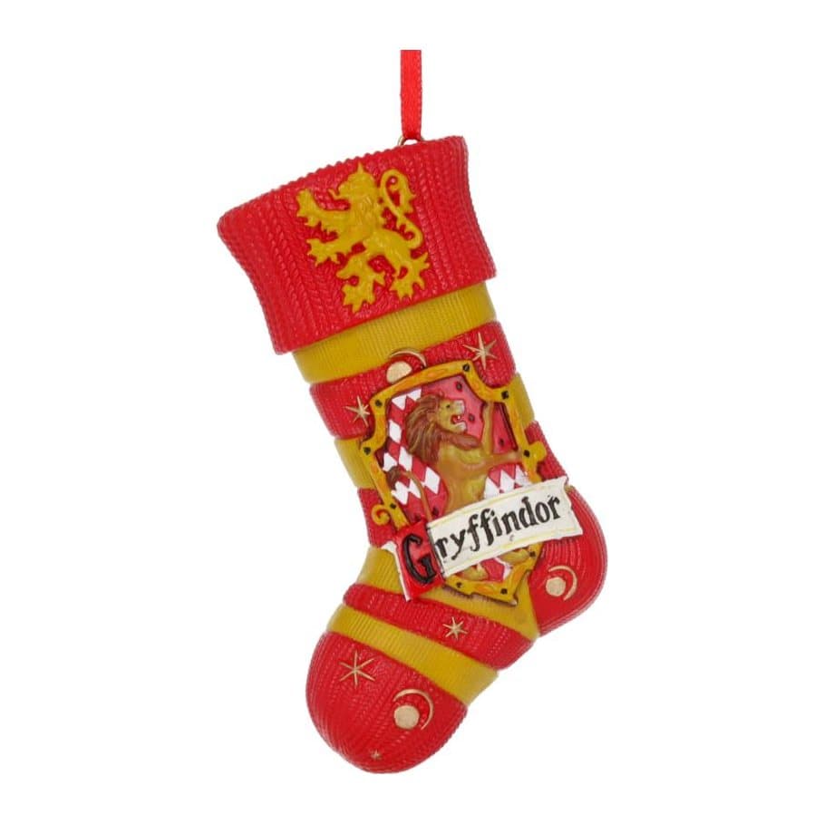 Harry Potter Gryffindor stocking hanging ornament in resin