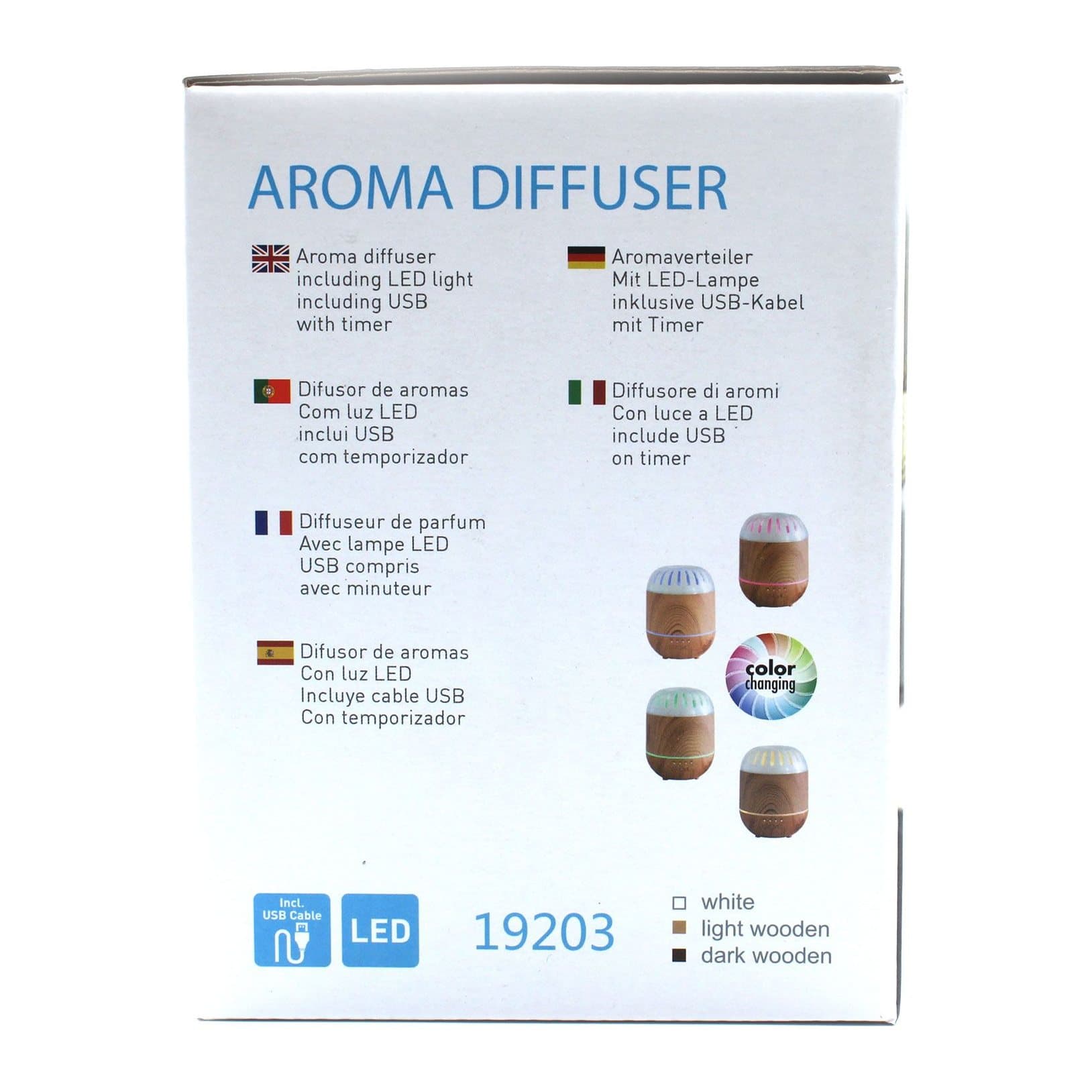 Palermo aroma diffuser with a soft glow