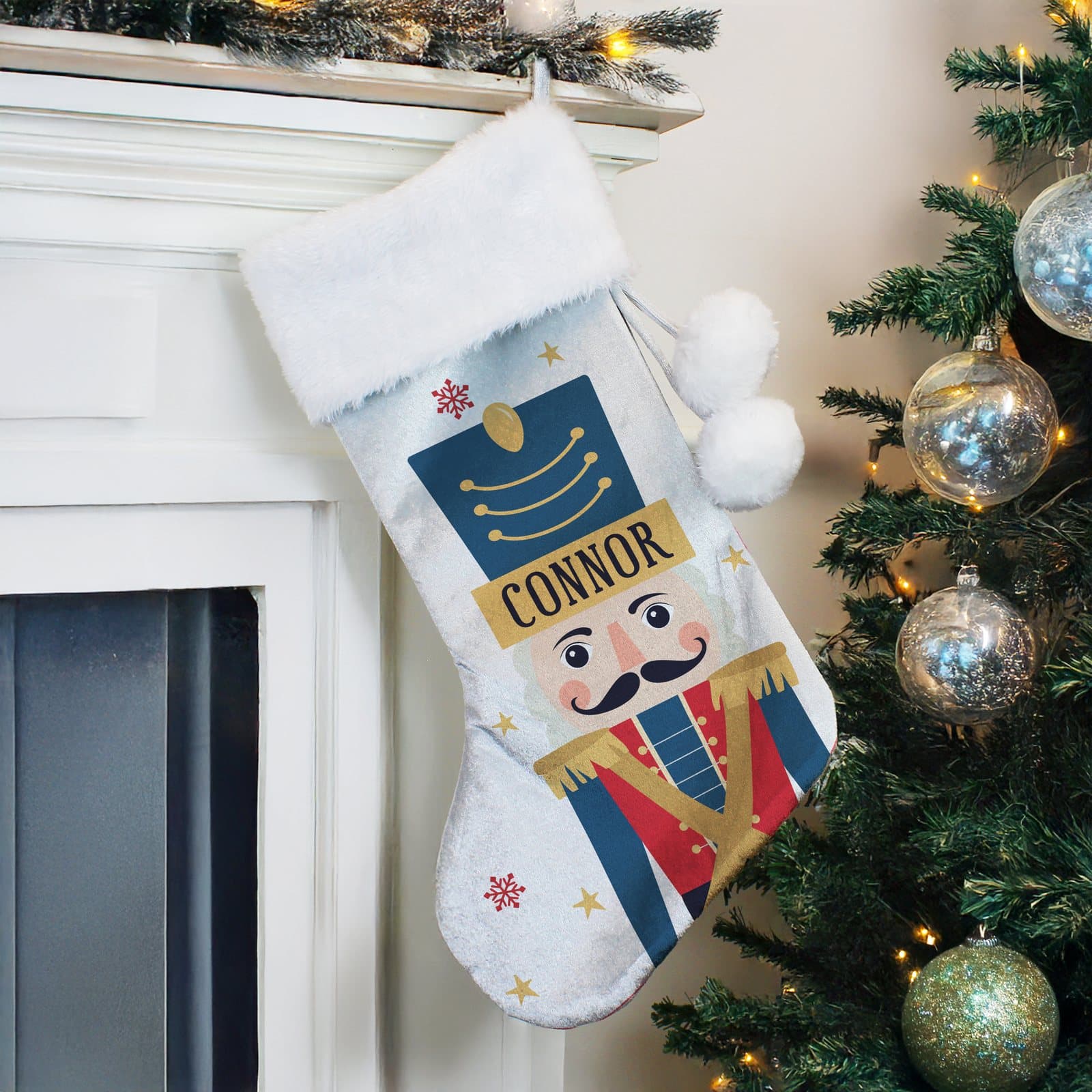 Personalised Christmas stocking with a name