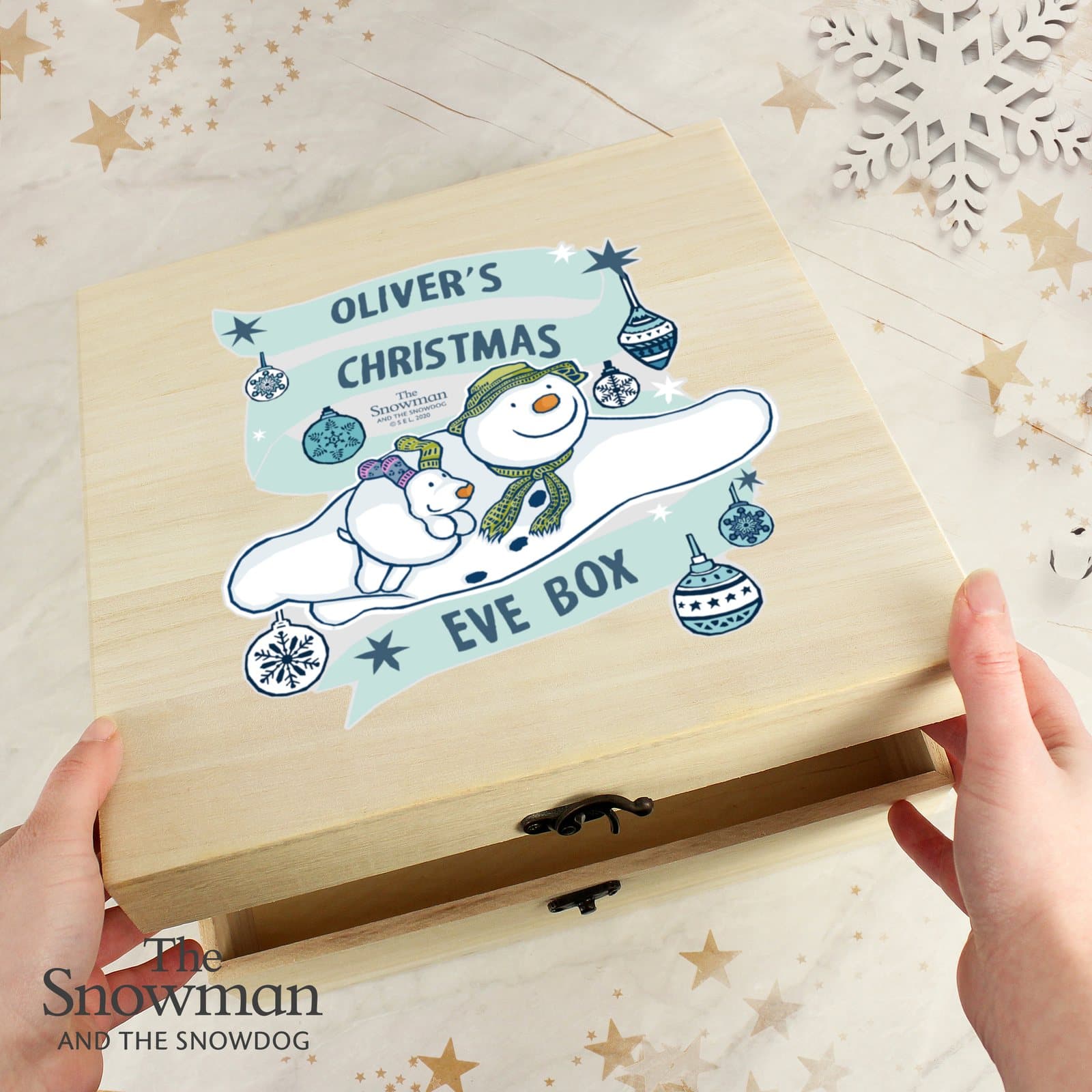The Snowman personalised Christmas Eve box