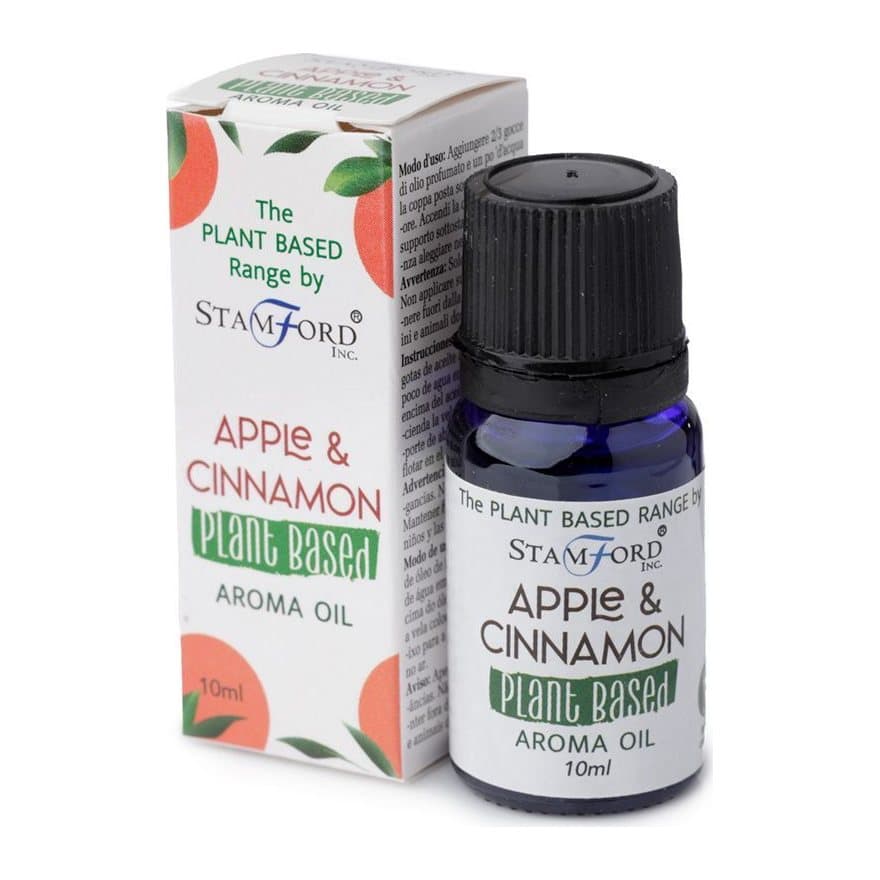 Pack of three Apple Cinnamon aroma oils from the Plant Based Aroma Oil range