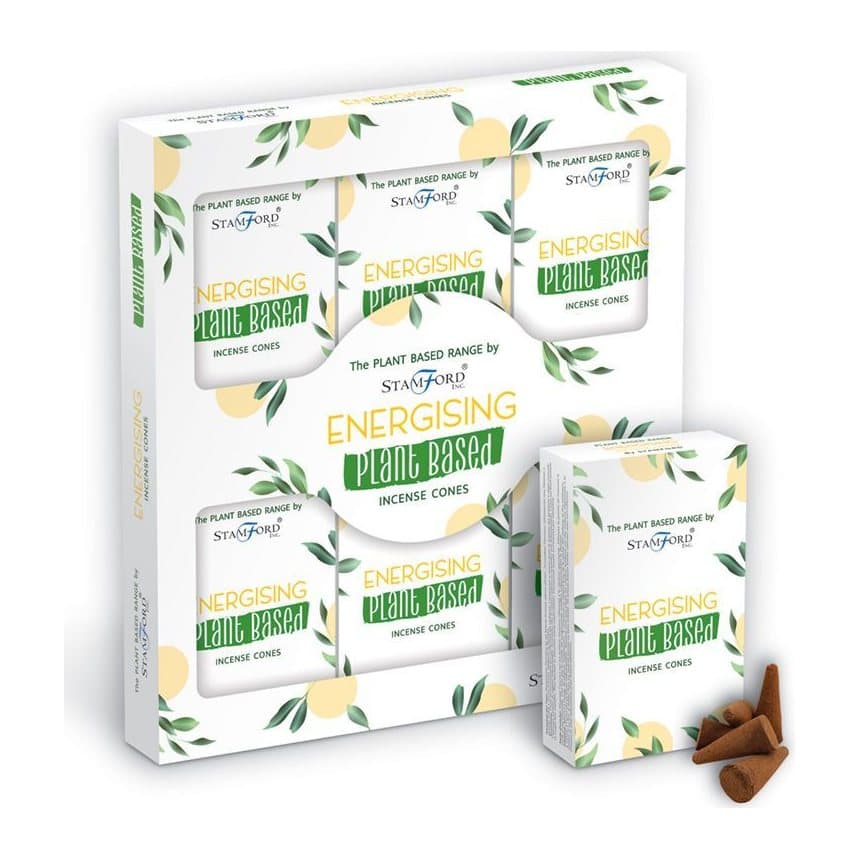 Plant based incense cones, pack of 5