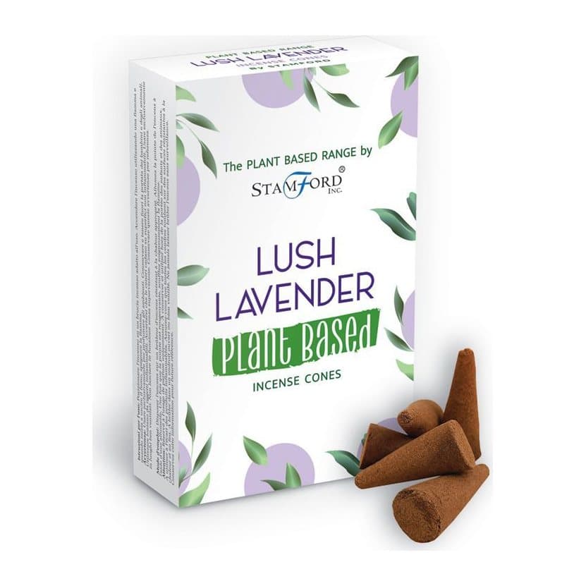 Pack of Lush Lavender plant based incense cones