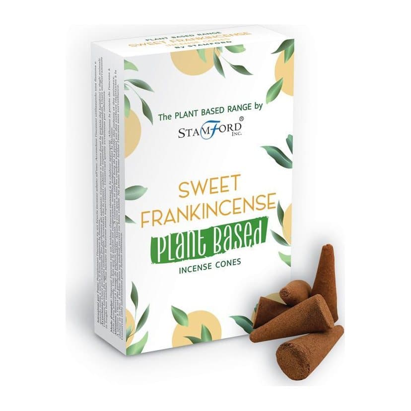 Pack of 5 Sweet Frankincense plant-based incense cones