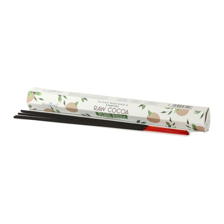 Plant Based Incense Sticks in Raw Cocoa, pack of 5