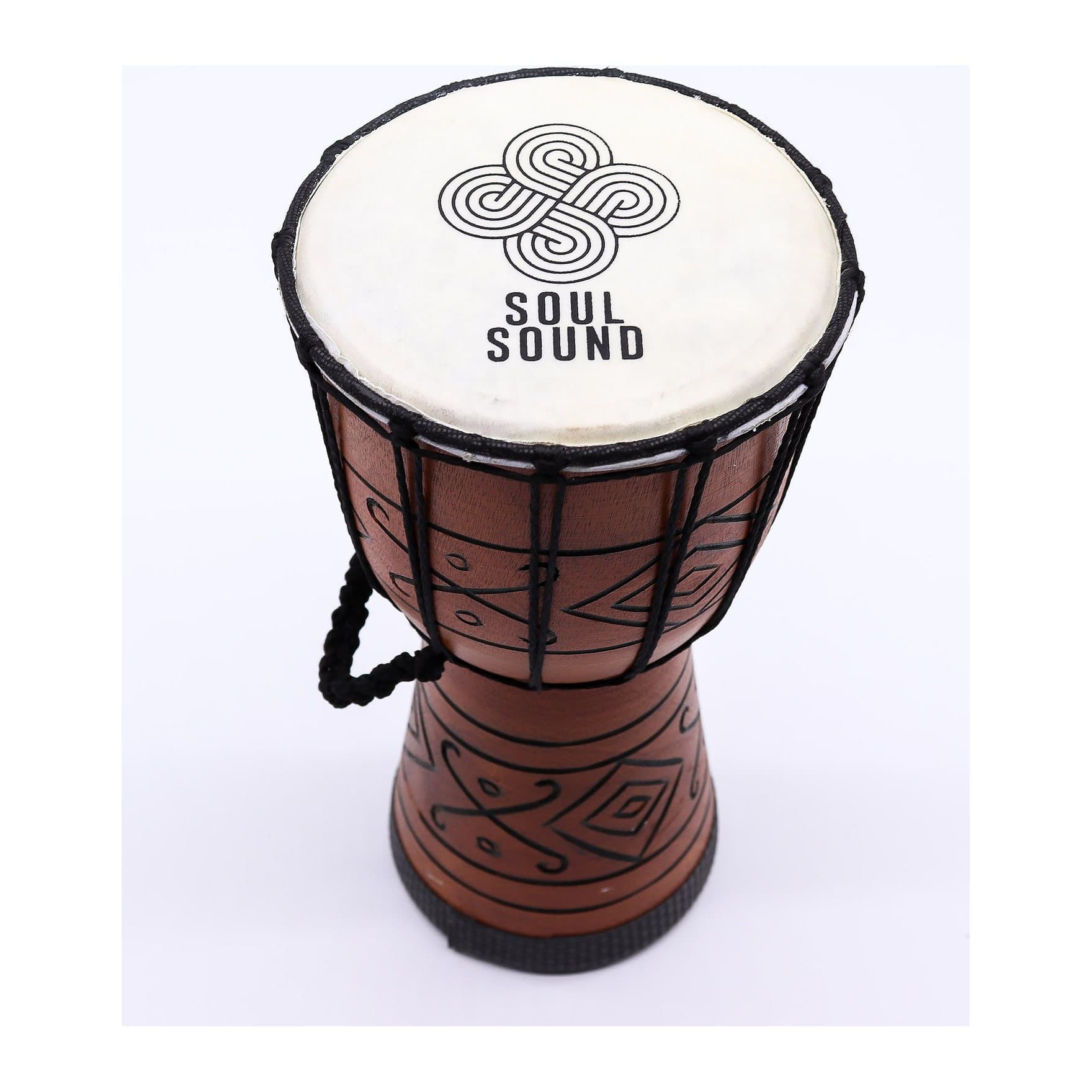 Jackfruit wood djembe drum