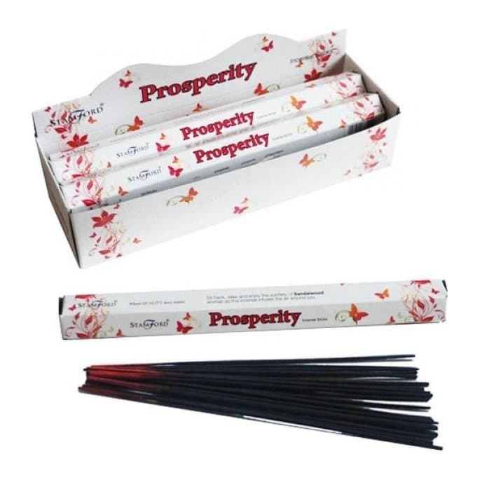 Hexagonal incense sticks, pack of 2