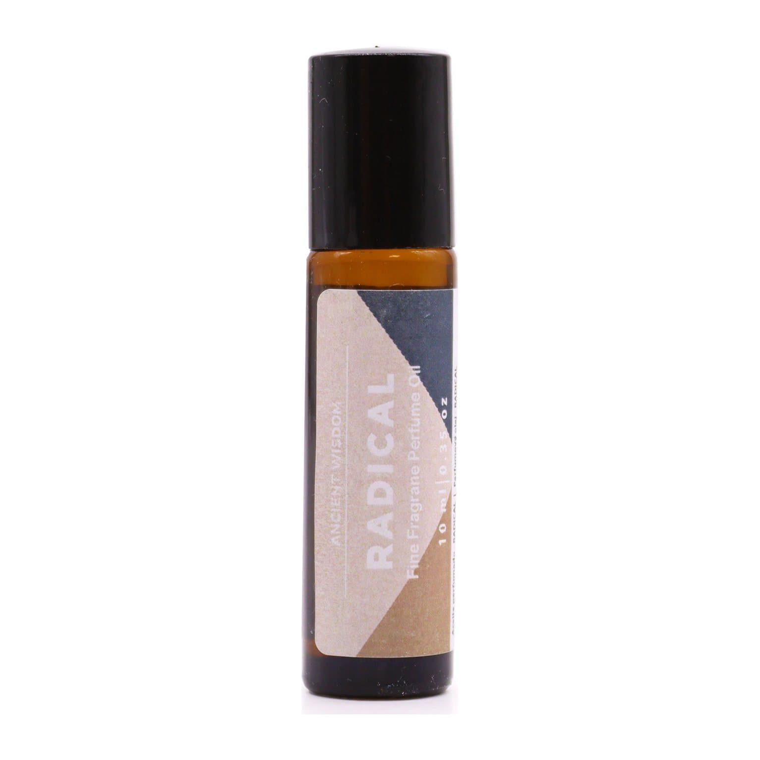Radical fine fragrance perfume oil 10 ml roll-on bottle