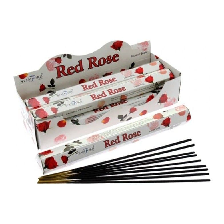 Red Rose premium incense sticks, pack of 2